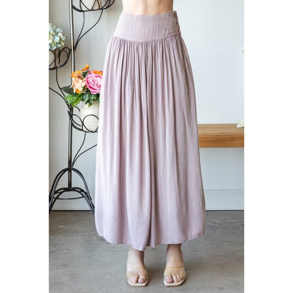 Oli & Hali Washed Square Neck Crop Tank And Skirt Set NEW Size Small - Picture 5 of 7